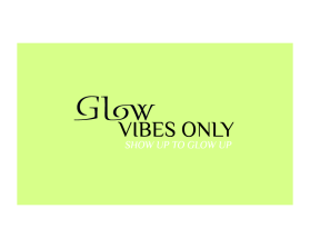 Logo Design Entry 2850800 submitted by prince7 to the contest for Glow Vibes Only run by glowbae