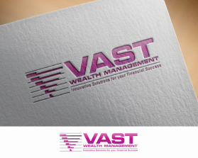 Logo Design Entry 2852917 submitted by Efzone2005 to the contest for www.vastwealthmanagement.com run by acascino