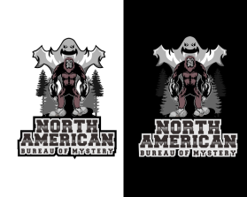 Logo Design entry 2853577 submitted by ej94 to the Logo Design for North American Bureau of Mystery run by Blakemonroe15