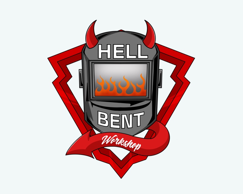 Logo Design entry 2859088 submitted by Ngurahwidhi to the Logo Design for Hell Bent Workshop run by hellbent