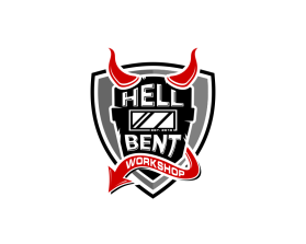 Logo Design entry 2854498 submitted by sugi to the Logo Design for Hell Bent Workshop run by hellbent
