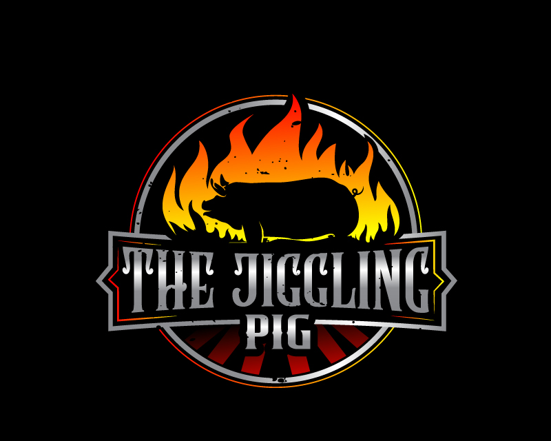 Logo Design entry 2856255 submitted by plexdesign to the Logo Design for The Jiggling Pig run by mantsimela