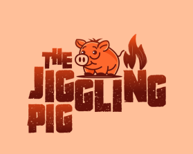 Logo Design entry 2855268 submitted by FactoryMinion to the Logo Design for The Jiggling Pig run by mantsimela