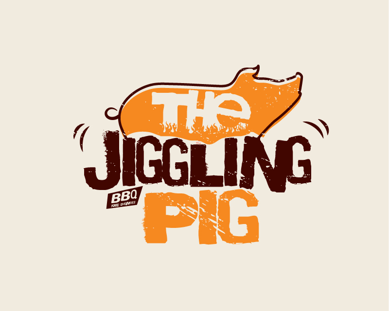 Logo Design entry 2855561 submitted by FactoryMinion to the Logo Design for The Jiggling Pig run by mantsimela