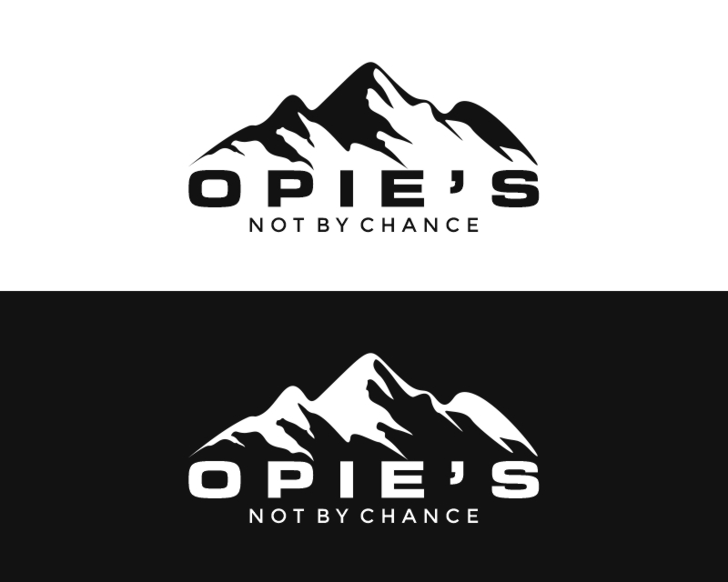 Logo Design entry 2854074 submitted by BEJO29 to the Logo Design for Opie's run by Emily_taylor22