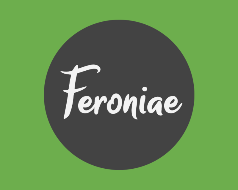 Logo Design entry 2871435 submitted by Bikram141 to the Logo Design for feroniae run by Feroniae