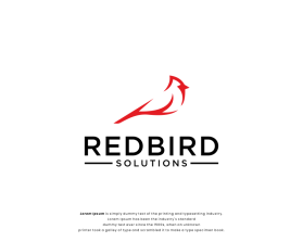 Logo Design entry 2863341 submitted by mustafin to the Logo Design for Redbird Solutions run by rburns