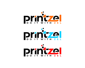 Logo Design entry 2868411 submitted by andsue to the Logo Design for PrintZel run by zelklkord