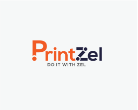Logo Design Entry 2865547 submitted by logoGamerz to the contest for PrintZel run by zelklkord