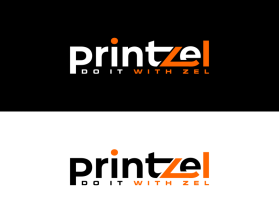 Logo Design entry 2863708 submitted by andsue to the Logo Design for PrintZel run by zelklkord