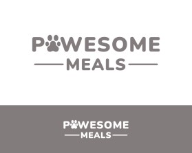 Logo Design Entry 2865678 submitted by deso to the contest for Pawesome Meals run by Captainmarvel