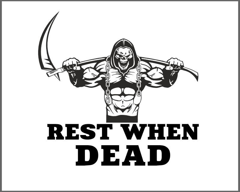 Logo Design entry 2878037 submitted by Datotoro to the Logo Design for Rest When Dead run by Restwhendead