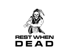 Logo Design entry 2866593 submitted by alpha-dash to the Logo Design for Rest When Dead run by Restwhendead