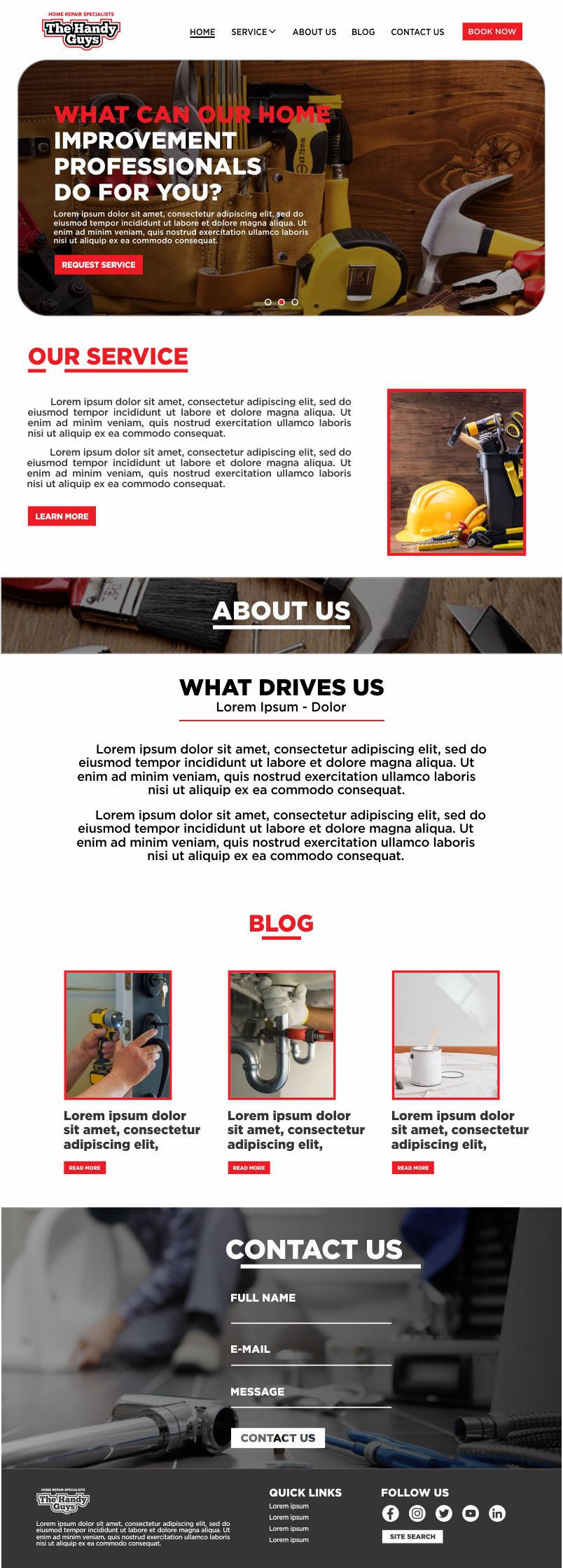 Web Design entry 2975152 submitted by Zkc-Art