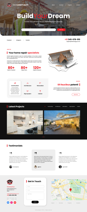 Web Design entry 2978298 submitted by defrhea