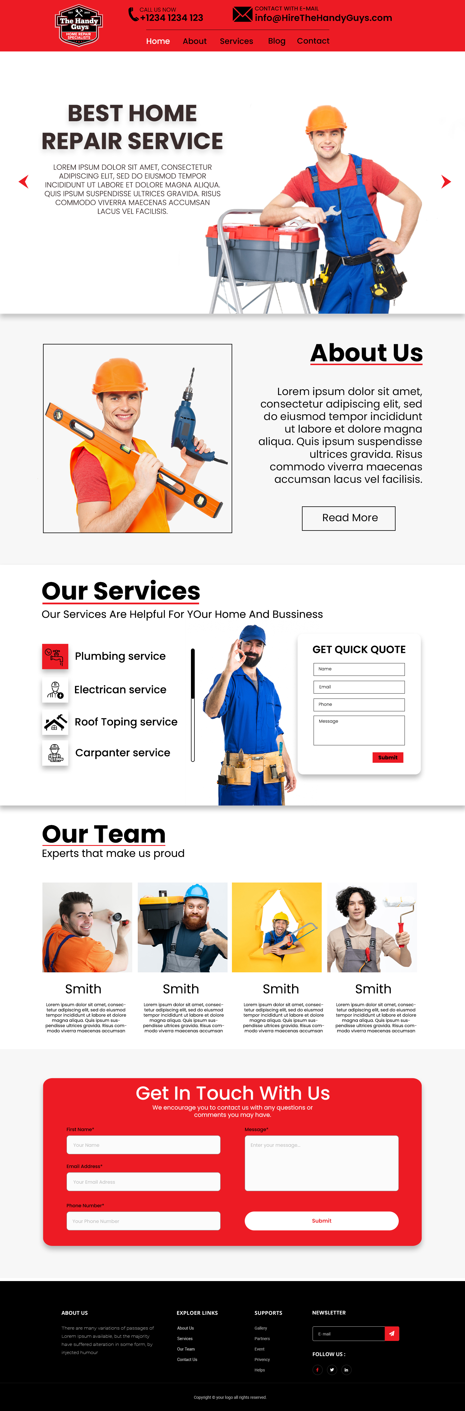 Web Design entry 2973343 submitted by umair_anwer