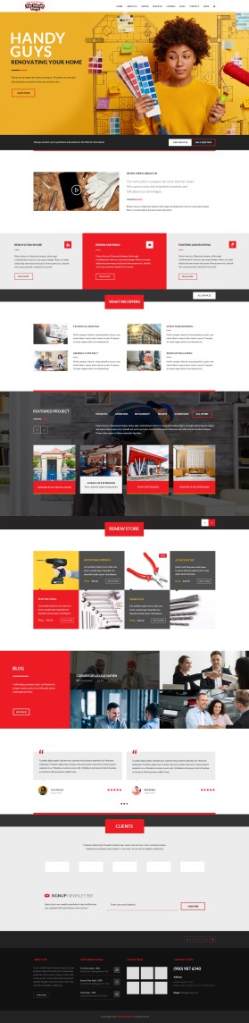 Web Design entry 2975068 submitted by umair_anwer