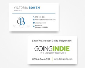 Business Card & Stationery Design entry 2869197 submitted by Armchtrm