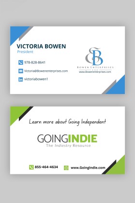 Business Card & Stationery Design Entry 2868748 submitted by Andhika88 to the contest for Bowen Enterprises run by vbowen