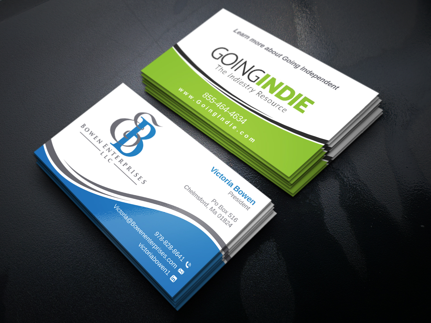 Business Card & Stationery Design entry 2974766 submitted by Unik Media