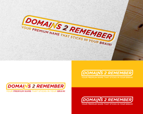 Logo Design entry 2868223 submitted by paulwaterfall to the Logo Design for Domains 2 Remember run by pixelpublishing