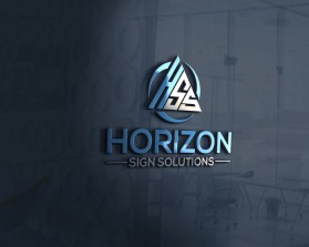 Logo Design entry 2890024 submitted by Calisa to the Logo Design for Horizon Sign Solutions run by Horizon