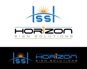 Logo Design Entry 2873894 submitted by artlook to the contest for Horizon Sign Solutions run by Horizon
