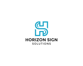 Logo Design Entry 2869612 submitted by hayabussa to the contest for Horizon Sign Solutions run by Horizon