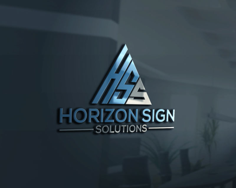 Logo Design entry 2890021 submitted by Design Rock to the Logo Design for Horizon Sign Solutions run by Horizon