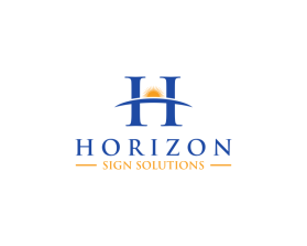 Logo Design Entry 2869103 submitted by erna091 to the contest for Horizon Sign Solutions run by Horizon