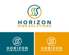 Logo Design Entry 2875506 submitted by Thushan_S to the contest for Horizon Sign Solutions run by Horizon