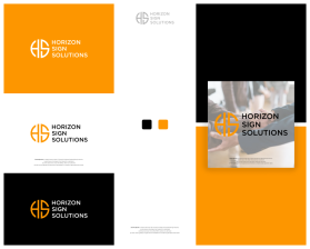 Logo Design Entry 2876234 submitted by manaf to the contest for Horizon Sign Solutions run by Horizon