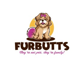 Logo Design Entry 2870380 submitted by alpha-dash to the contest for Furbutts run by bossladytc