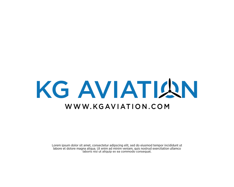 Logo Design entry 2877515 submitted by SabunMantan to the Logo Design for www.kgaviation.com run by Garlandk89