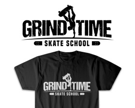 Logo Design entry 2874119 submitted by artlook to the Logo Design for Grind Time Skate School run by Grindtimeskateschool