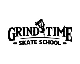 Logo Design entry 2874832 submitted by artlook to the Logo Design for Grind Time Skate School run by Grindtimeskateschool