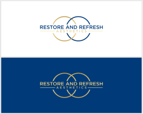 Logo Design entry 2872506 submitted by Rikfan to the Logo Design for Restore and Refresh Aesthetics run by Mstumler