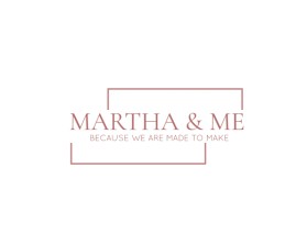 Logo Design Entry 2882054 submitted by Phambura to the contest for Martha & Me run by eastpark
