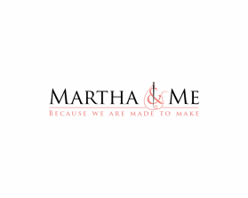 Logo Design entry 2873619 submitted by Phambura to the Logo Design for Martha & Me run by eastpark