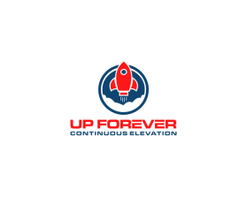 Logo Design Entry 2875389 submitted by awesome to the contest for Up Forever run by tbenham09