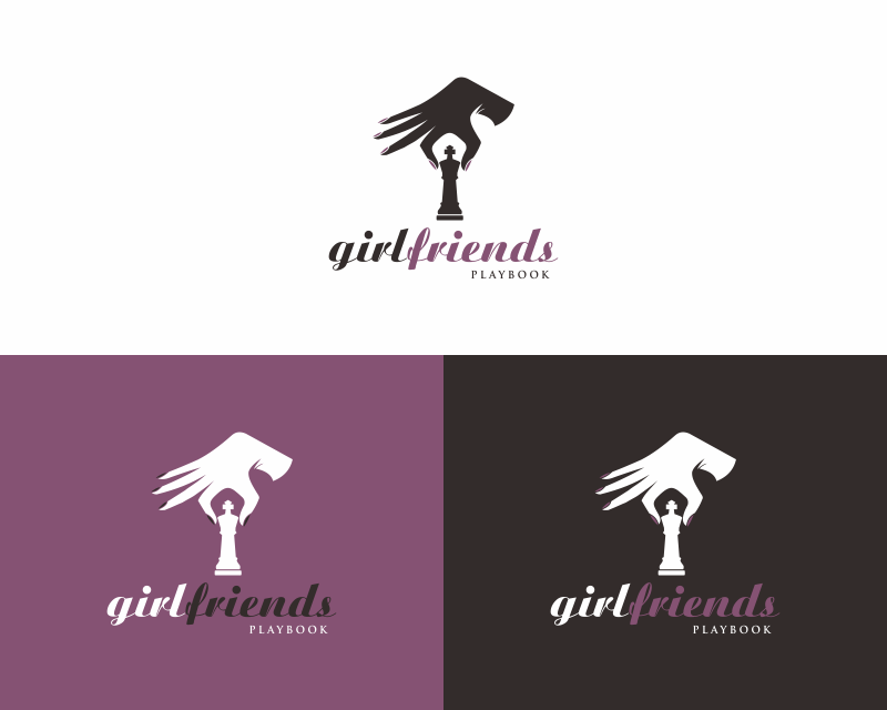 Logo Design entry 2875917 submitted by ahmadgede to the Logo Design for girlfriendsplaybook.com run by mariamjanan