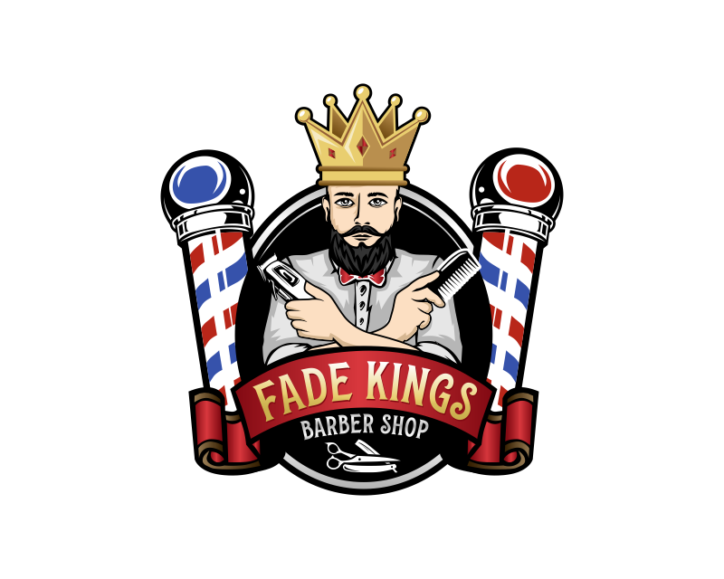 Logo Design entry 2876872 submitted by ej94 to the Logo Design for Fade Kings Barber Shop run by Fadekings