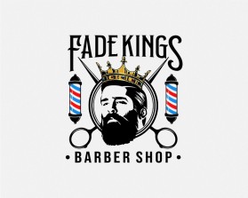 Logo Design entry 2876258 submitted by baskoro to the Logo Design for Fade Kings Barber Shop run by Fadekings