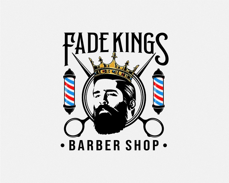 Logo Design entry 2876258 submitted by Armchtrm to the Logo Design for Fade Kings Barber Shop run by Fadekings