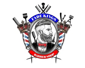 Logo Design entry 2876147 submitted by barokah_396 to the Logo Design for Fade Kings Barber Shop run by Fadekings