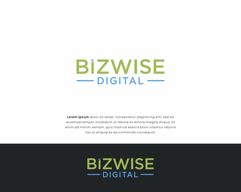 Logo Design entry 2875702 submitted by ecriesdiyantoe to the Logo Design for Bizwise Digital run by Highway20Productions