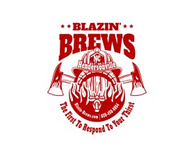 Logo Design Entry 2953994 submitted by wijayaheru84 to the contest for Blazin’ Brews run by 79tjwilliams