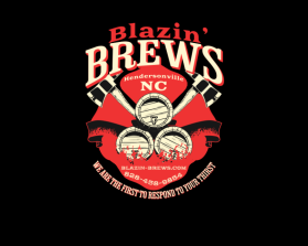 Logo Design entry 2953878 submitted by Armchtrm to the Logo Design for Blazin’ Brews run by 79tjwilliams