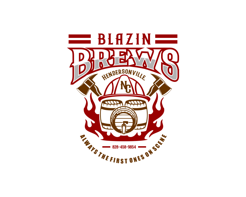 Logo Design entry 2955243 submitted by irfankhakim to the Logo Design for Blazin’ Brews run by 79tjwilliams