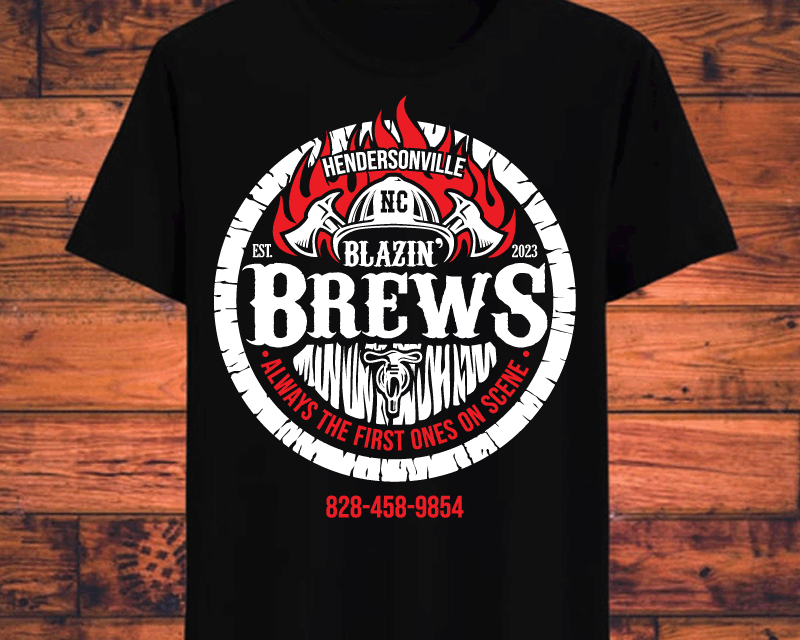 Logo Design entry 2955243 submitted by Nikho_Zholeh97 to the Logo Design for Blazin’ Brews run by 79tjwilliams